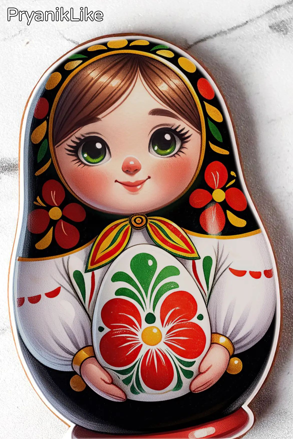 Пряник матрешка (ооооочень много)